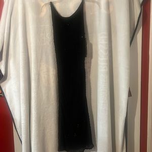 Black sequin dress
